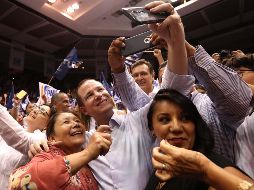 Ayer, Anaya tuvo un mitin Santiago de Querétaro. SUN/A. Ojeda