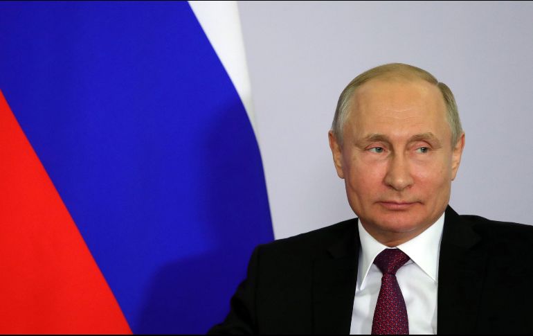 Putin expresó sus condolencias por el ataque terrorista del pasado 12 de mayo en París. AFP/M. Klimentiev