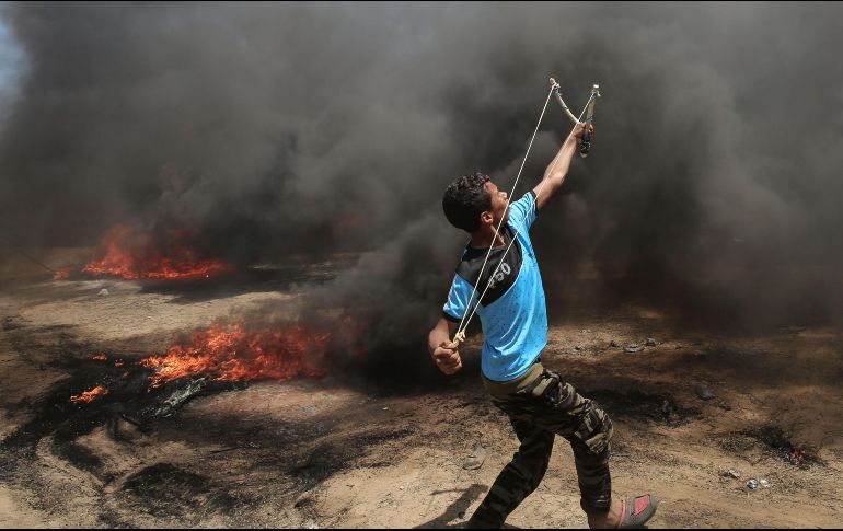 Desde que comenzaron las protestas de la denominada Marcha del Retorno el pasado 30 de marzo han muerto 109 palestinos. AFP/S. Khatib