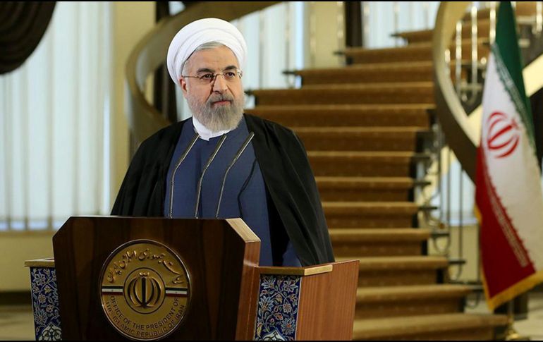 El mandatario iraní pidió este martes a la UE permanecer firme contra las acciones 