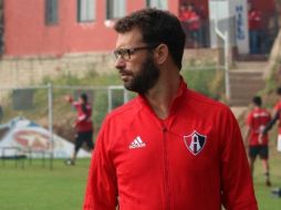 Espigares habla del compromiso, de la implementación y de la forma de trabajar en el semestre. TWITTER / @atlasfc
