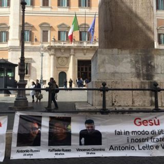 Familiares de italianos desaparecidos hacen huelga de hambre