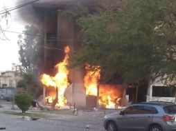 Minutos antes de las ocho de la noche Bomberos recibió el reporte del siniestro. TWITTER / @UMPCyBZ