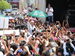 El abanderado de Morena-PES-PT también lamentó el asesinato del periodista tabasqueño Juan Carlos Huerta.