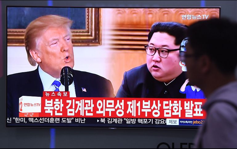 La cita entre Kim y Trump sería la primera entre los líderes de EU y Corea del Norte tras casi 70 años de confrontación. AFP / ARCHIVO