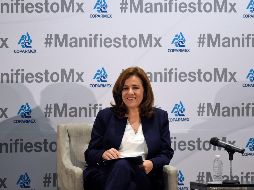 Margarita Zavala generó 15 millones 850 mil 526 interacciones, a partir del anuncio de su renuncia. AFP / A. Estrella