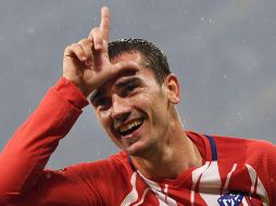 Griezmann celebra su segundo gol de la noche. AFP/P. Desmazes