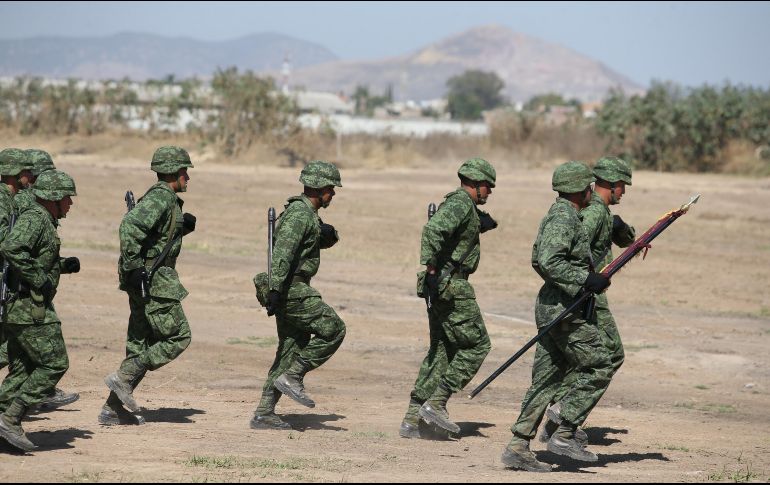 La Séptima Región Militar en Tuxtla Gutiérrez indicó que los interesados en ingresar al Ejército Mexicano deben acudir a las instalaciones militares. EL INFORMADOR / ARCHIVO