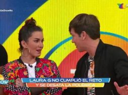 Laura G lloró frente a las cámaras de 