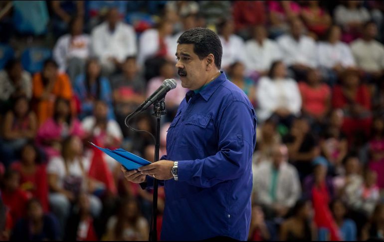 En tono de broma, Maduro agregó que la posibilidad de iniciar un proceso de diálogo de alto nivel con la administración de Trump debería ser menos complicado. EFE / ARCHIVO