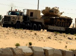 Este es el primer comunicado que publica el Ejército en una semana sobre sus operaciones en el Sinaí. AFP/ARCHIVO