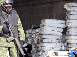 El laboratorio tenía capacidad para elaborar mil 800 kilos de 