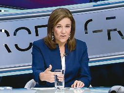 Durante la grabación del programa “Tercer Grado”, Margarita Zavala anunció su renuncia a la candidatura presidencial. ESPECIAL