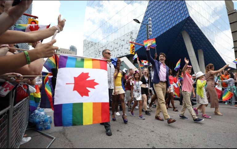El gobierno liberal ha promovido legislaciones que proteger derechos de homosexuales, como la posibilidad legal de que cambiar de género, incluso si se trata de un adolescente. FACEBOOK / Justin Trudeau