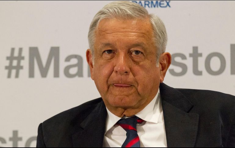 López Obrador iniciará el debate del próximo domingo en Tijuana, Baja California. NTX / J. Pazos