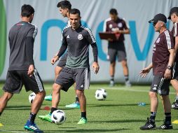 La prensa tuvo acceso durante 15 minutos al entrenamiento de la Selección mexicana. MEXSPORT/J. Ramírez