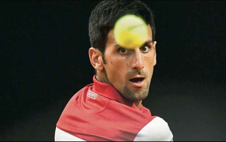 Con buen paso. El serbio Novak Djokovic se instaló en la fase de Cuartos de Final. AFP
