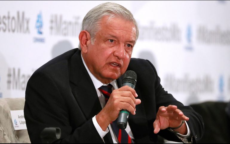 López Obrador propuso que se someta a consulta la propuesta de que organizaciones de la sociedad civil participen en el nombramiento del fiscal. EFE/J. Méndez