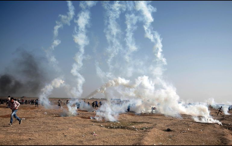 La ONU cifró en más de un centenar el número de manifestantes muertos a manos de las fuerzas israelíes. AP/K. Hamra
