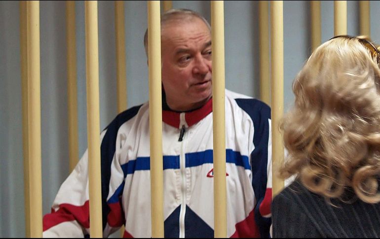 Imagen de archivo que muestra al exespía ruso Sergei Skripal durante una vista en el tribunal militar del distrito de Moscú, en Rusia. EFE/Y. Seratovov