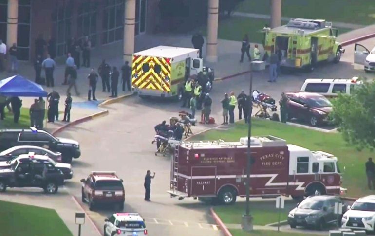 El nuevo tiroteo se produce a sólo tres meses del sucedido en febrero en una escuela secundaria de Parkland (Florida) en el que fallecieron 17 personas.  AP/ESPECIAL