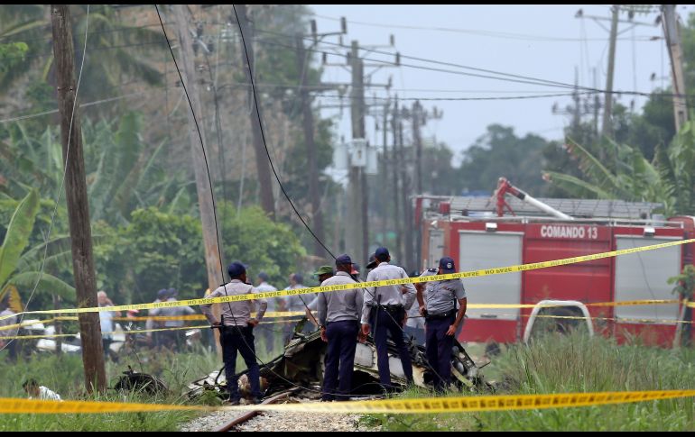 Las autoridades cubanas aún están analizando las causas del accidente. EFE/A. Ernesto