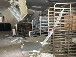 Al momento se realiza la valoración de las instalaciones para ver si continúa con su operación. ESPECIAL/ Protección Civil y Bomberos de Zapopan