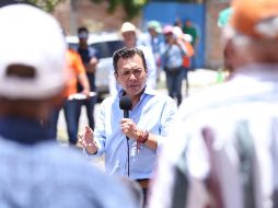 La primer demanda de los vecinos fueron pavimentaciones como las de Las Mesas.  TWITTER / @PabloLemusN