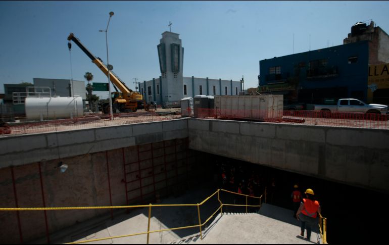 El túnel, que está próximo a concluir, es la parte más laboriosa de la obra. EL INFORMADOR/Archivo
