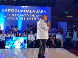 El pasado viernes, durante la Cuarta Convención de Industriales celebrada en Puerto Vallarta, Enrique Alfaro aseguró que el actual gobierno de Jalisco ha trabajado bien en temas de Innovación. TWITTER/ @and_gallegos