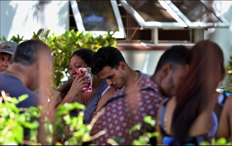 Este viernes un avión arrendado de la compañía Global Air se impactó poco después de despegar en La Habana.  EFE / A. Ernesto