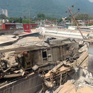 Choque entre dos trenes en Veracruz deja siete heridos