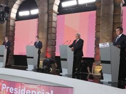 Ante la salida de la contienda de Margarita Zavala, el debate durará 96 minutos. EFE / INE