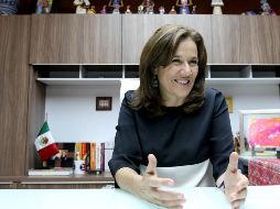 Tras renunciar a a candidatura, Zavala piensa continuar su camino en la política con la creación de una organización cívica. NOTIMEX/J. Arciga