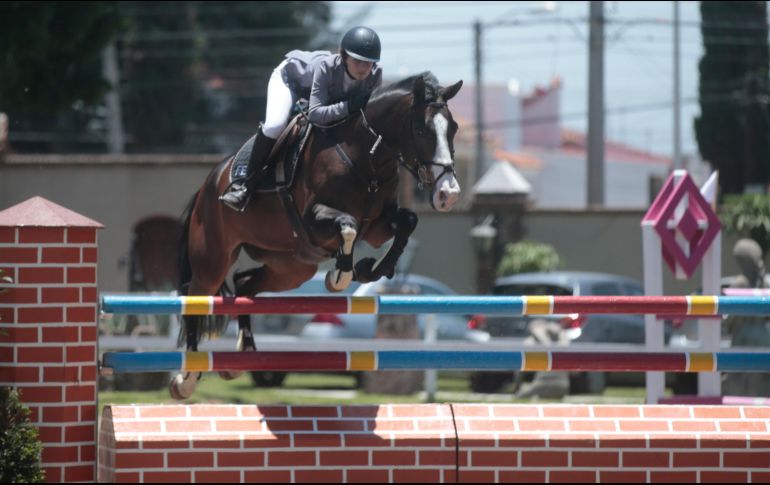 Shirelle Ganon hizo la segunda fase del recorrido sin fallas y en 30.47 segundos. EL INFORMADOR/F. Atilano