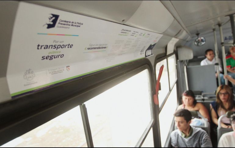 En enero de 2016, la Fiscalía anunció el lanzamiento de la aplicación para denunciar en tiempo real los atracos en el transporte público. EL INFORMADOR/G. Gallo