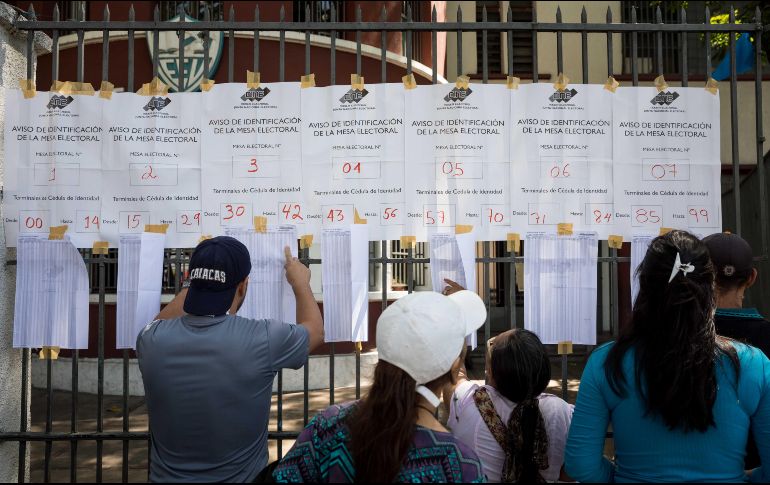 Venezuela celebra una jornada electoral para elegir a un nuevo presidente. EFE / M. Gutiérrez