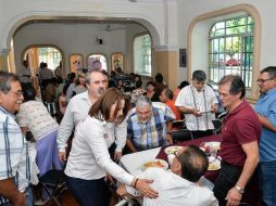 Delgadillo se reunió con docentes en el marco del Día del Maestro. ESPECIAL