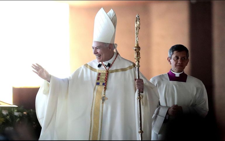 El cardenal rezó por aquellos obispos que fueron nombrados cardenales por el Papa Francisco. SUN / ARCHIVO