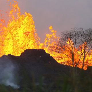 Erupción del volcán Kilauea en Hawái deja el primer herido