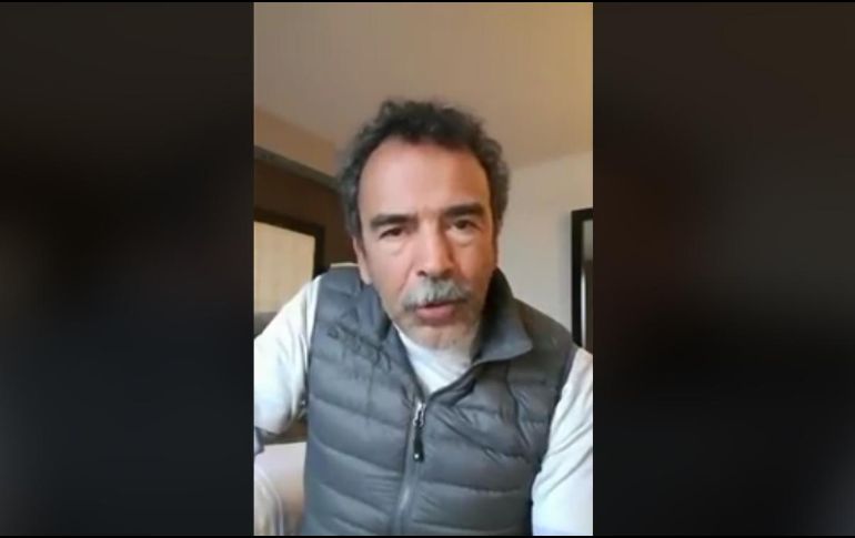Alcázar publicó otro video donde pide a los candidatos sensatez y decencia durante su participación en el segundo debate presidencial. FACEBOOK / El Perro Político