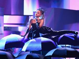 Ariana Grande se encargó de abrir la entrega 2018 de los Billboard. AFP / E. Miller