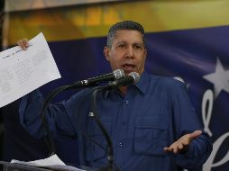 Henri Falcón ofreció una rueda donde afirmó que desconocerá los resultados de las elecciones presidenciales. AP / F. Llano