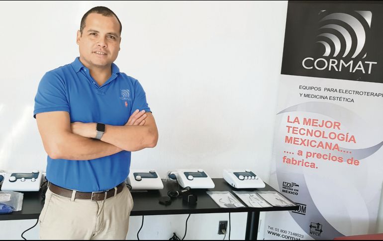 Emprendedor. Antonio Corres Matamoros, innova en su labor. EL INFORMADOR