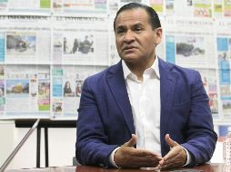 Eduardo Almaguer, candidato del PRI a la alcaldía de Guadalajara. EL INFORMADOR/E. Barrera