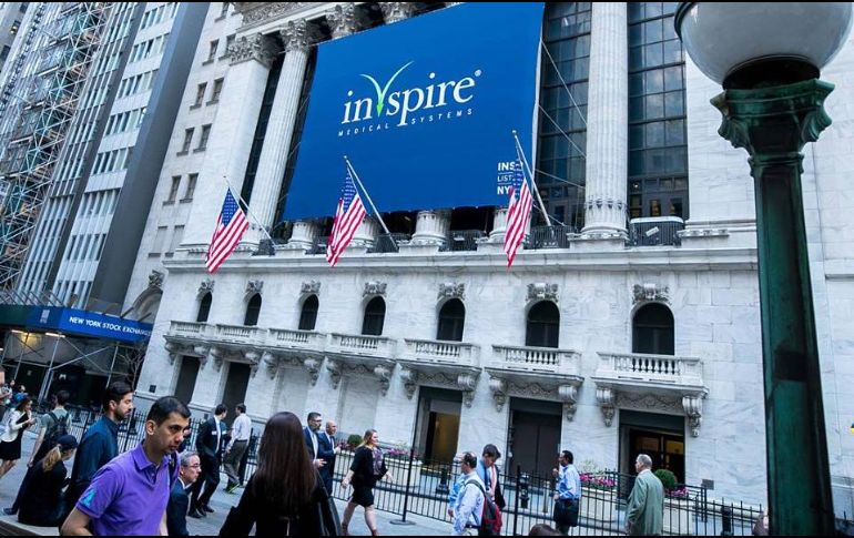 El NYSE Composite sube 63.25 puntos (0.50 por ciento) al colocarse en  12 mil 780.67. FACEBOOK / @NYSE