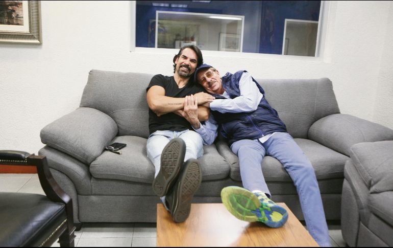 Armando Araiza y Benito Castro. Ambos actores, listos para conquistar las sonrisas del público tapatío. EL INFORMADOR/G. Gallo