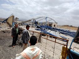 Los rebeldes hutíes reconocieron la autoría del ataque. EFE/Y. Arhab