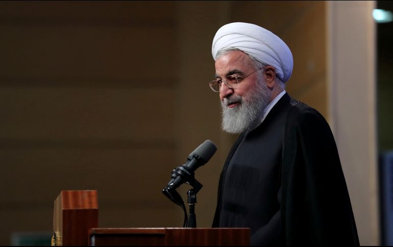 El presidente de Irán, Hassan Rouhani, ha denunciado en varias ocasiones los intentos de Estados Unidos de intervenir en los asuntos internos del país. AP/PRESIDENCIA DE IRÁN