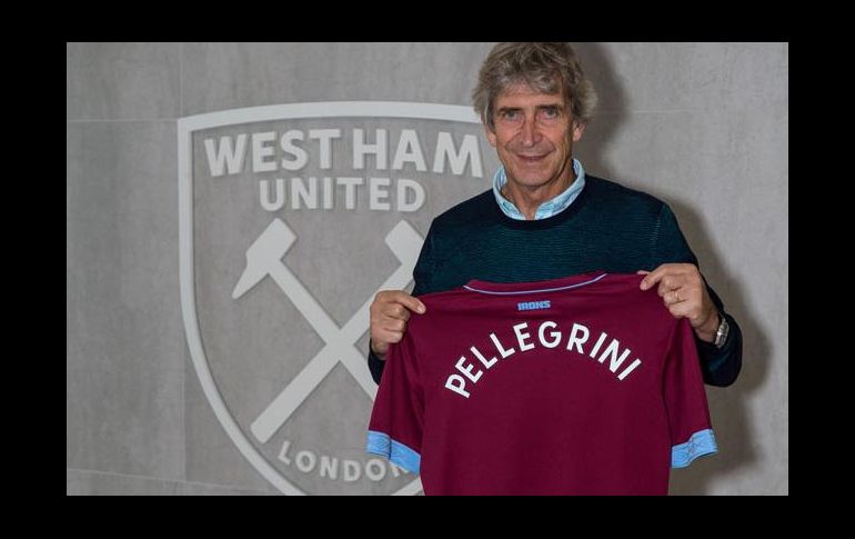El entrenador, de 64 años, firmó un contrato de tres años tras abandonar su puesto en el Hebei China Fortune. ESPECIAL/West Ham